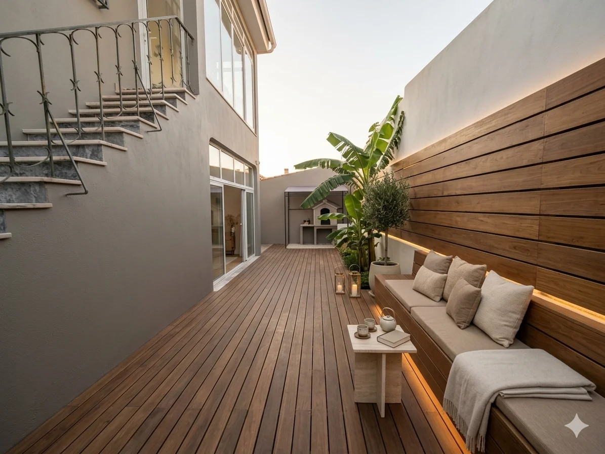 Zona exterior sugerida no piso 0